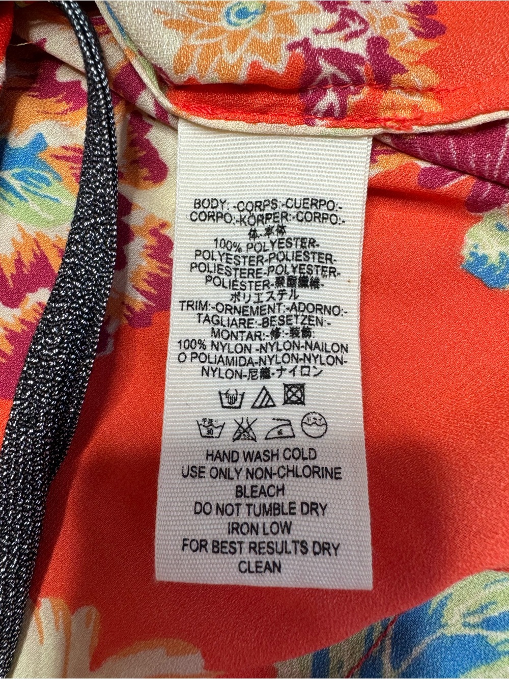 Free People Wildflower Orange Boho Kimono Jacket - Picture 7 of 9